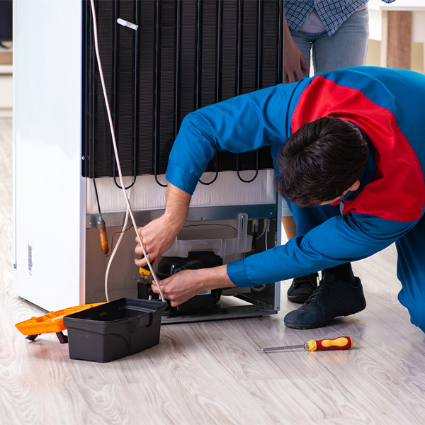 how much do you charge for refrigerator repair services in Burleigh County